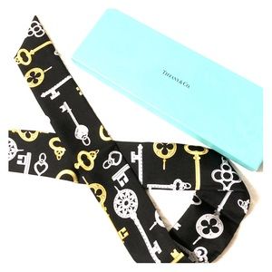 Silk Tiffany’s Ribbon Scarf